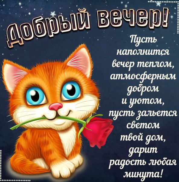 Добрый вечер друзья