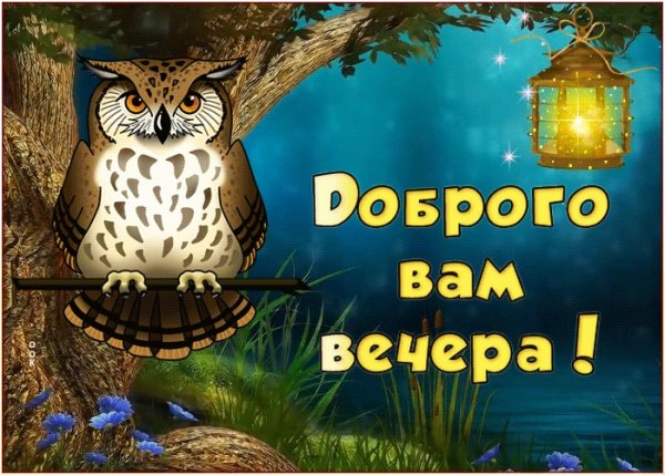 Открытки добрый вечер