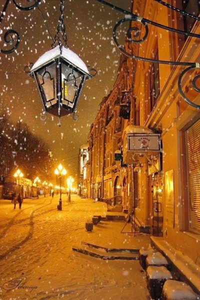 Зимняя улица
