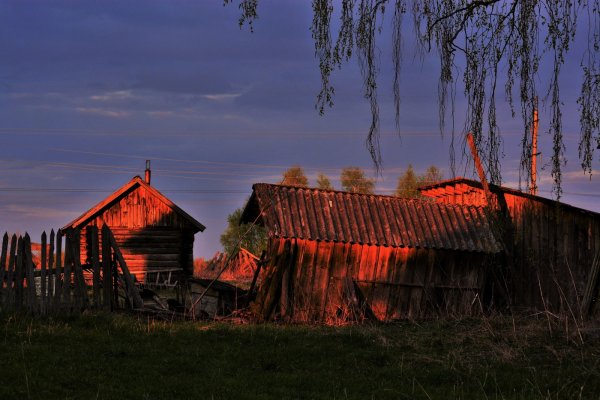 Вечер в деревне