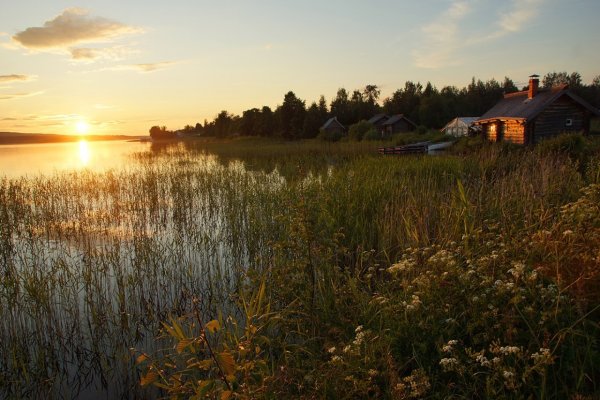Вечер в деревне