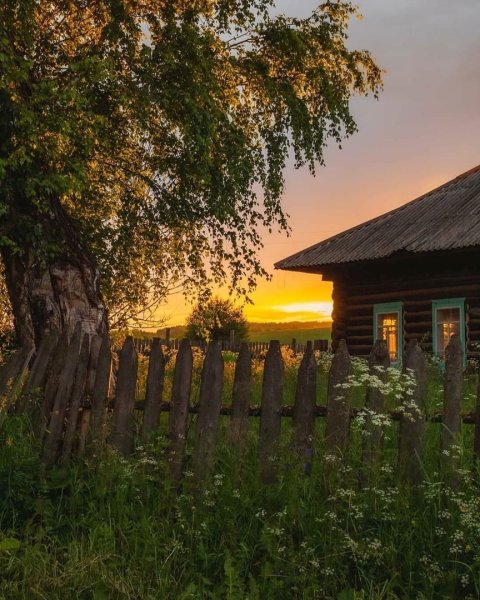 Деревня русский Лем Пермский край