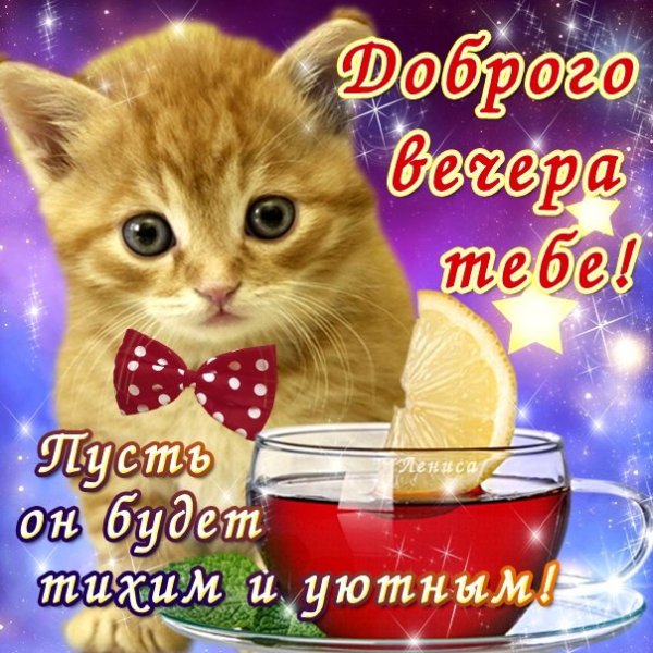 Открытки хорошего вечера