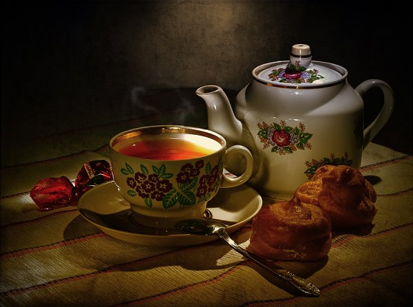 Чашечка чая вечером