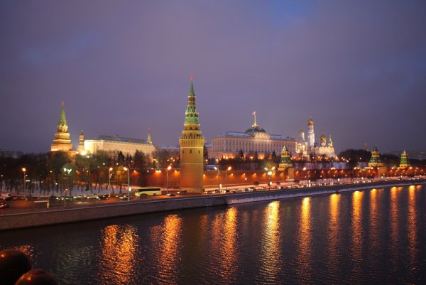 Картинка вечер в москве (48 фото)