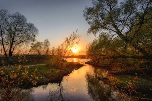 Весна закат
