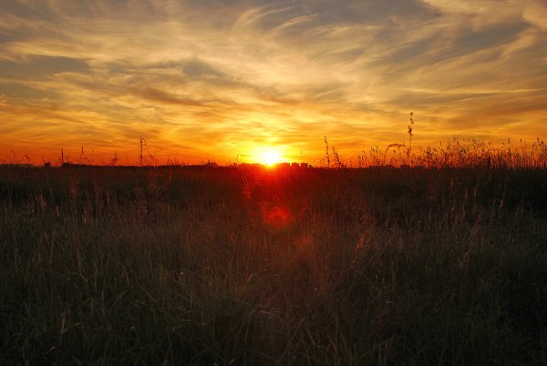 Блок весенний вечер