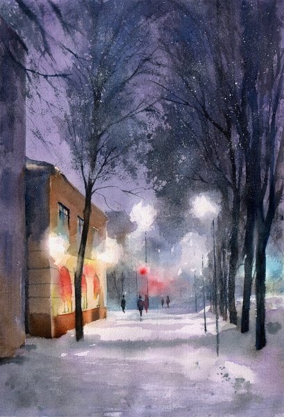 Леонид Афремов Флорида закат