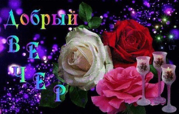 Прекрасного субботнего вечера друзья