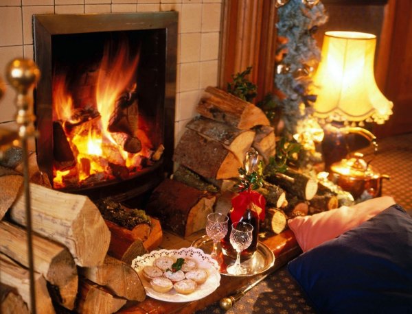 Вечер у камина