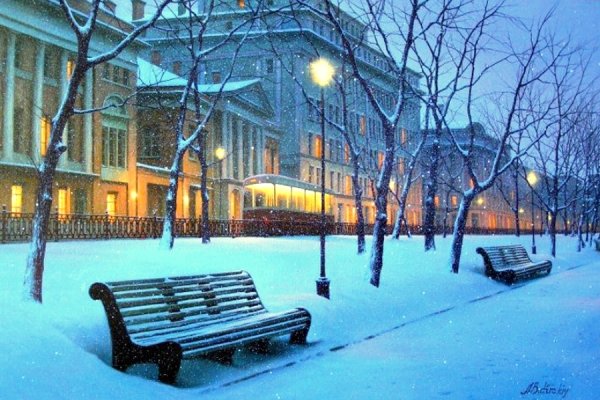 Зимние пейзажи Алексей Бутырский