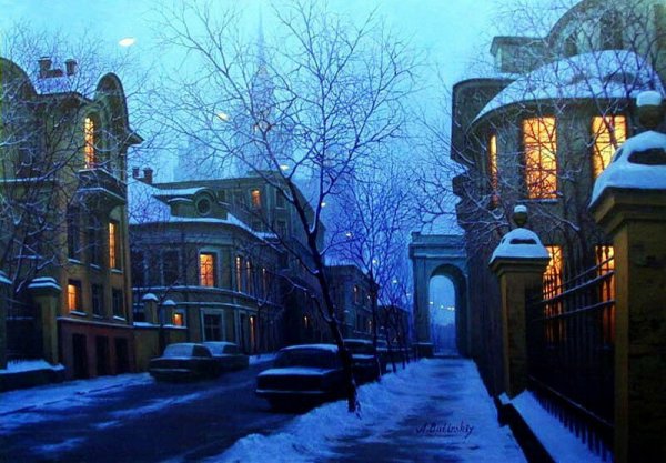 Алексей Бутырский картины Москва