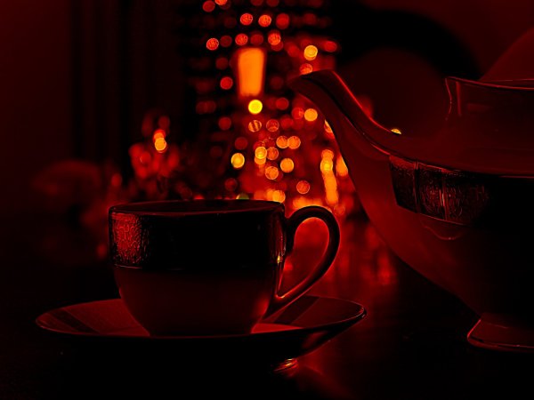 Вечер Кружка чая