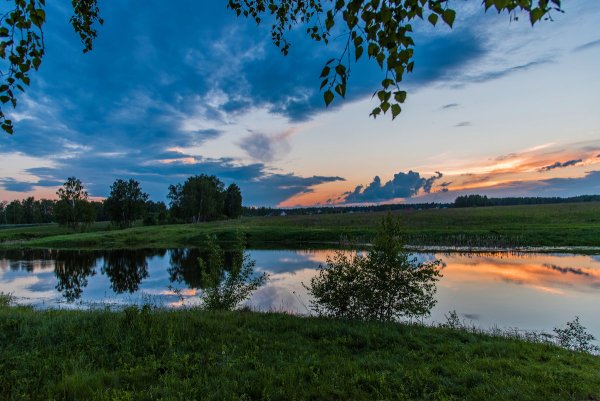 Вечер в Подмосковье