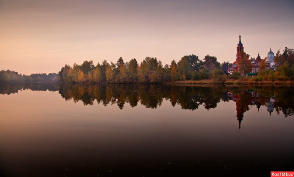 Подмосковные вечера природа Церковь