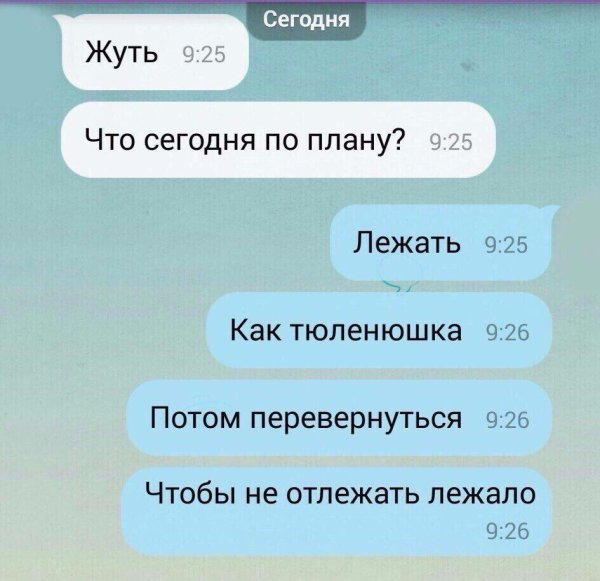 План на сегодня