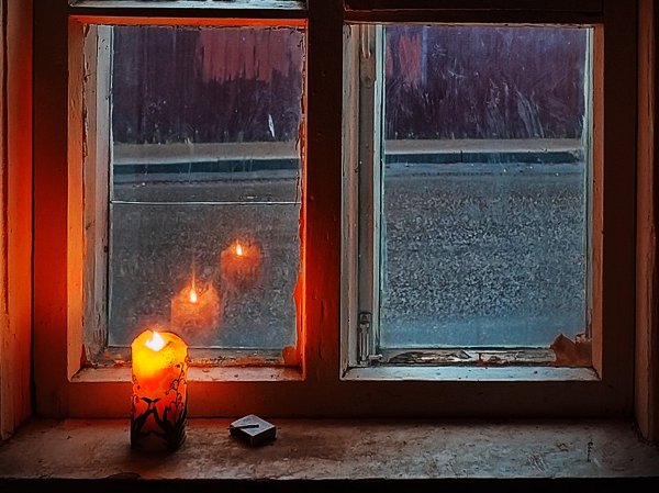Вечернее окно