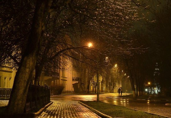 Ярославль улицы ночью