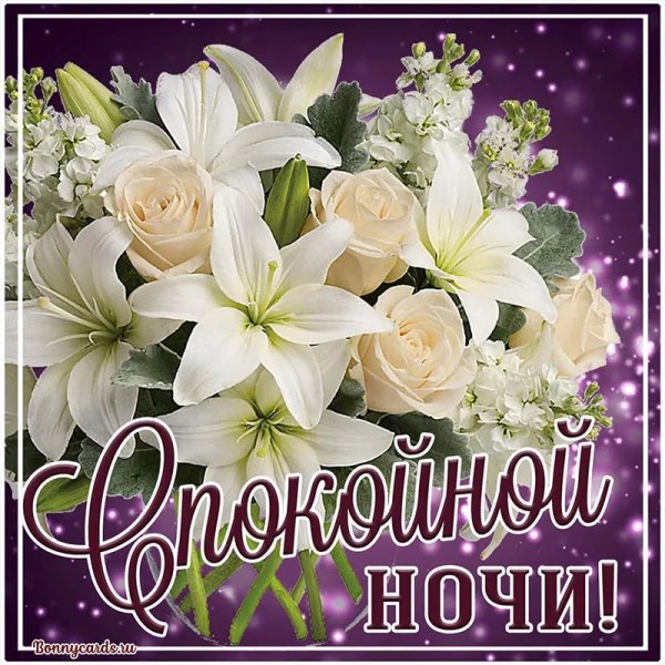 Открытки спокойной ночи