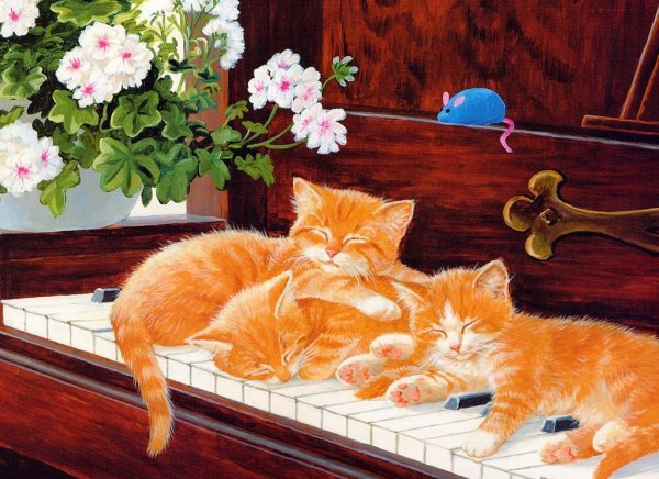 Кошки Персис Клейтон Вейерс картины