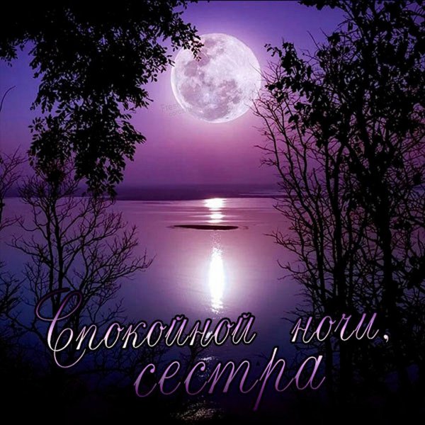 Спокойной ночи солнышко