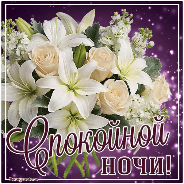 Открытки спокойной ночи
