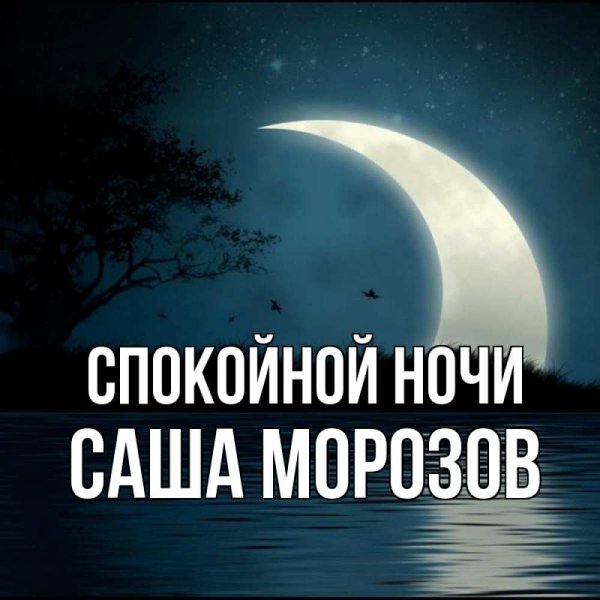 Спокойной ночи Сашенька