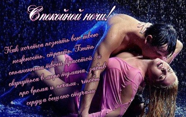 Эротических снов любимый