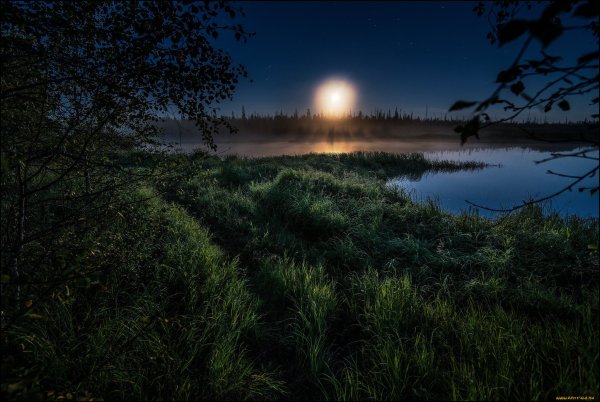 Природа вечер