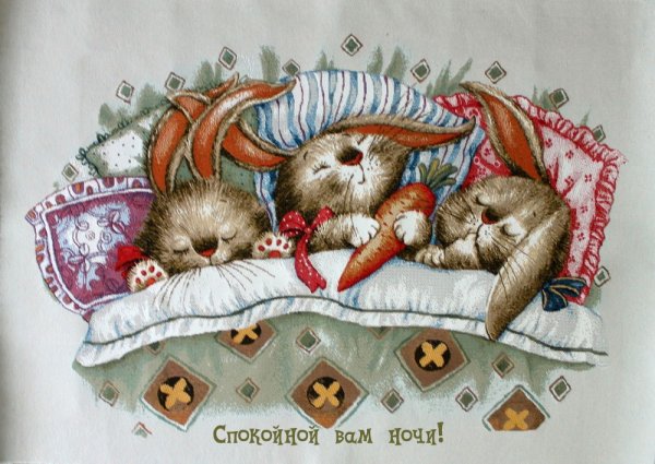 Спокойной ночи сладких снов животные