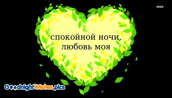 Спокойной ночи лубоф мая