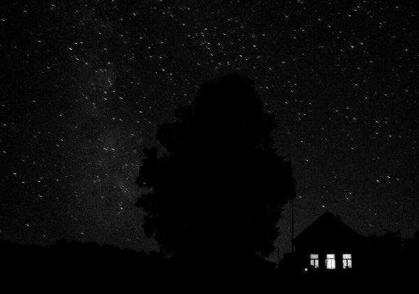 Тёмной, тёмной ночью