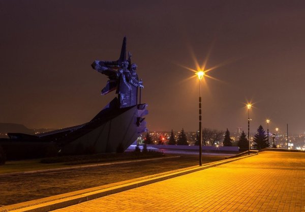 Ночной Донбасс