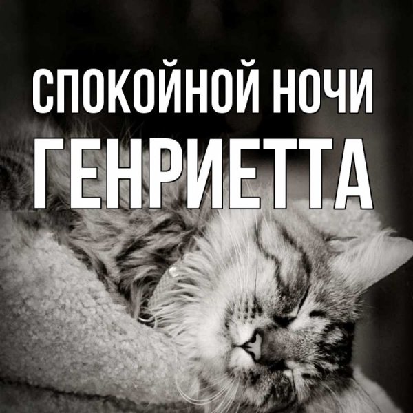 Спокойной ночи милая
