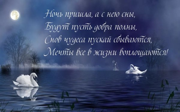 Ночь пришла спокойной ночи