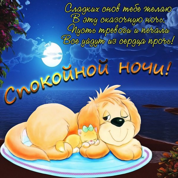 Пожелания доброй ночи
