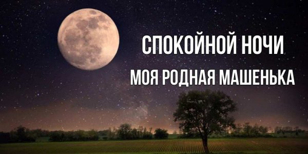 Спокойной ночи Рома
