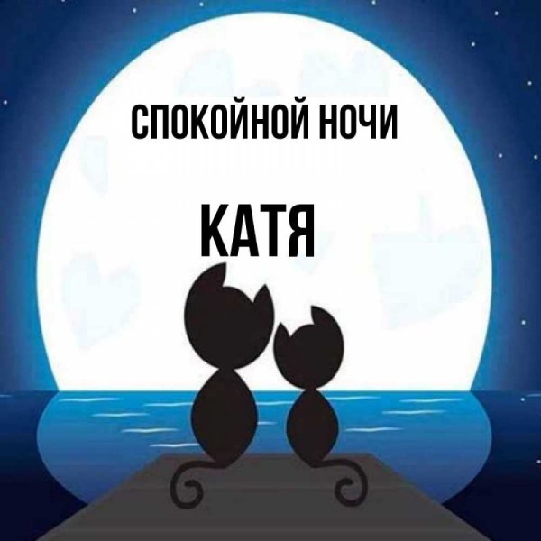 Спокойной ночи любимка мой