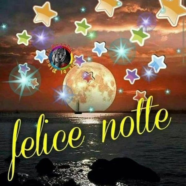 Доброй ночи на итальянском открытки