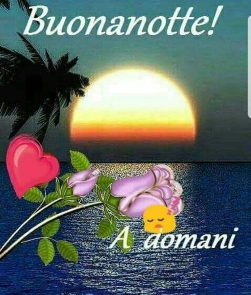 Доброй ночи на итальянском языке