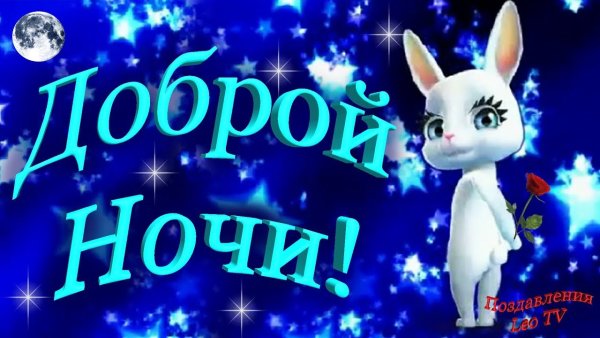 Спокойной ночи Зайка