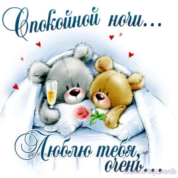 Спокойной ночи любимая
