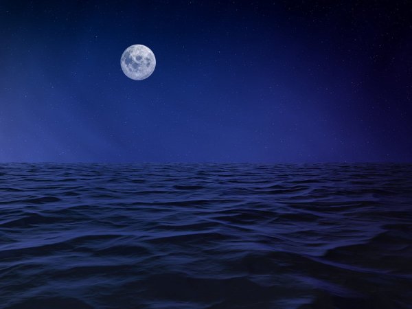 Ночь в море