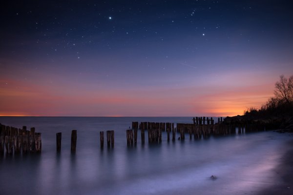 Ночное море