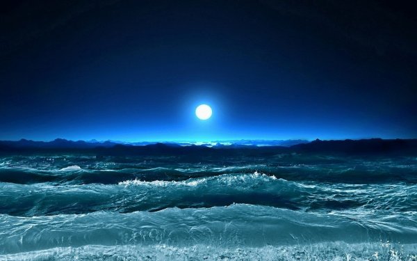 Ночное море
