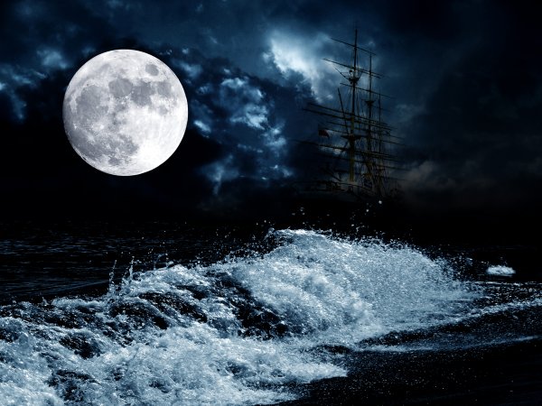 Ночное море