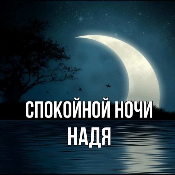 Спокойной ночи Надя
