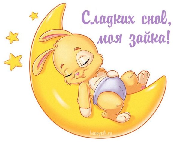 Спокойной ночи зайчик мой