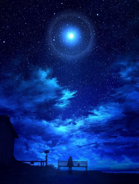 Звездная ночь красивые картинки (48 фото)