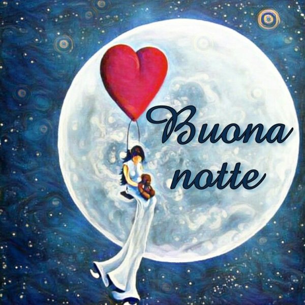 Открытки buona notte